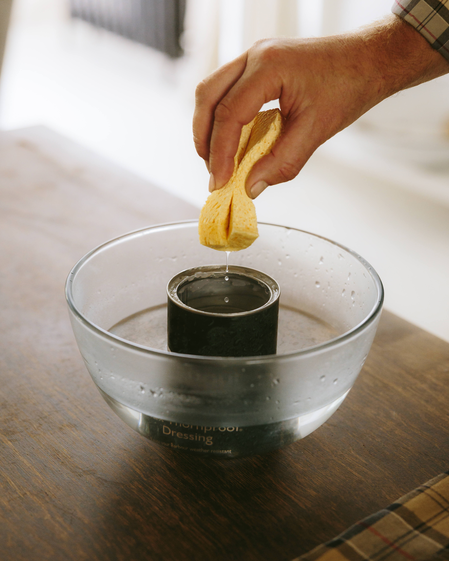 How to Rewax your 6oz waxed jacket